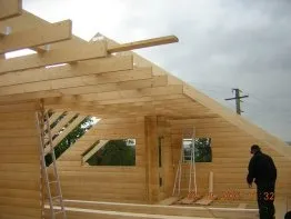 Fixation de pannes sur support bois