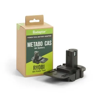 Adaptateur de batterie pour le pistolet à colle KNOTTEC - Réf. BADAPTOR-CAS-RYO-BX