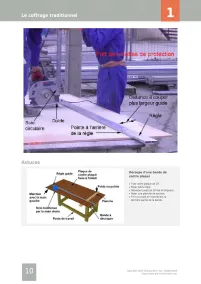 Le coffrage traditionnel