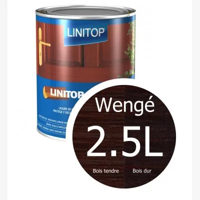 LINITOP CLASSIC : Lasure décorative de protection haut extrait sec. - Réf. L236