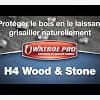 37 FR Owatrol Pro H4WOOD AND STONE - Hydrofuger et laisser le bois griser naturellement