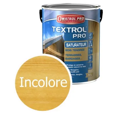 La référence : TEXTROL PRO : protéger les terrasses et bardages - bois tendre - Réf. 1131