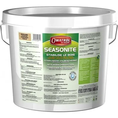 SEASONITE - Stabilisateur incolore pour bois neufs (protection contre le soleil et l'humidité) - Réf. 894