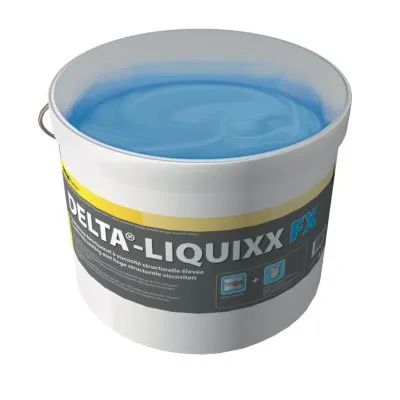 Résine acrylique d'étanchéité à l'air - DELTA-LIQUIXX FX - CDT : seau de 4L - Réf. 02204823