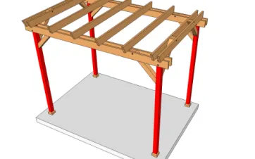 Vérification et calcul des caractéristiques des poteaux
