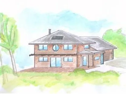 Une maison ossature-bois en Haute-Savoie