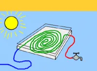 Vignette de l'article : Un chauffe-eau solaire par capteur-stockeur