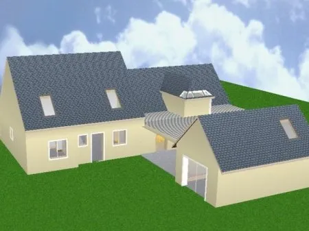 Un agrandissement en béton cellulaire