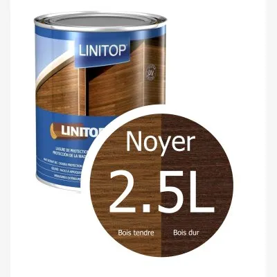 LINITOP SOLID : Lasure de protection avec filtre UV nouvelle génération - Réf. L262