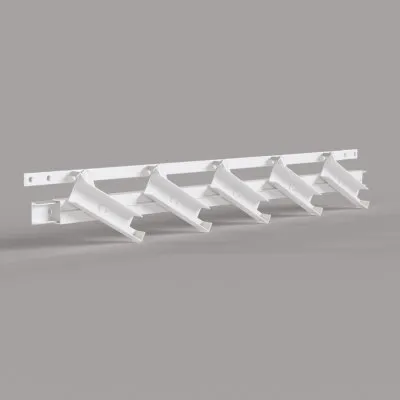 Mécanisme SUNDIY 20 mm en ALUMINIUM coloris Blanc RAL 9010 pour lames orientables pour pergola bioclimatique