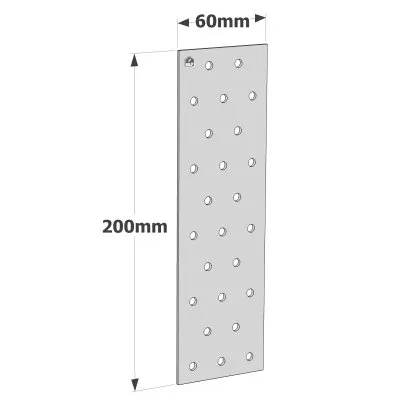 Plaques Perforées - Réf. NP20/60/200