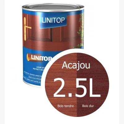LINITOP CLASSIC : Lasure décorative de protection haut extrait sec. - Réf. L232