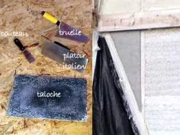 Monter la cheville au travers de la pièce à fixer
