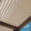 Lame XL aluminium 29mm, longueur 2m, YAZD structuré BEIGE SABLE - Réf. SND-L-A-27-200-YAZD