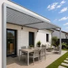 Lame XL aluminium 29mm, longueur 2m, RAL9006 structuré GRIS ALUMINIUM - Réf. SND-L-A-27-200-9006