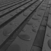 Lame XL aluminium 29mm, longueur 2m, RAL9005 structuré NOIR MAT - Réf. SND-L-A-27-200-9005