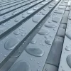 Lame XL aluminium 29mm, longueur 2m, RAL7016 structuré gris ANTHRACITE - Réf. SND-L-A-27-200-7016