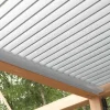 Chéneau Aluminium - couleur : gris ALU - longueur : 2m - Réf. SND-CH-9006-2