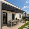 Lame XL aluminium 29mm, longueur 2m35, RAL7016 structuré gris ANTHRACITE - Réf. SND-L-A-27-235-7016