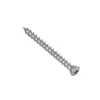 HECO-TOPIX-plus A2, vis pour planchers, tête fraisée bombée avec nervures de fraisage, T-Drive, filet total variable, brut, revêtement lubrifié - Réf. 61644