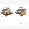 Le plan de votre ABRIS ET CABANE sur mesure - Réf. cabane-prest-plans