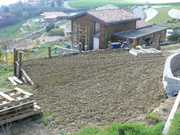 Vue sur le plate-forme